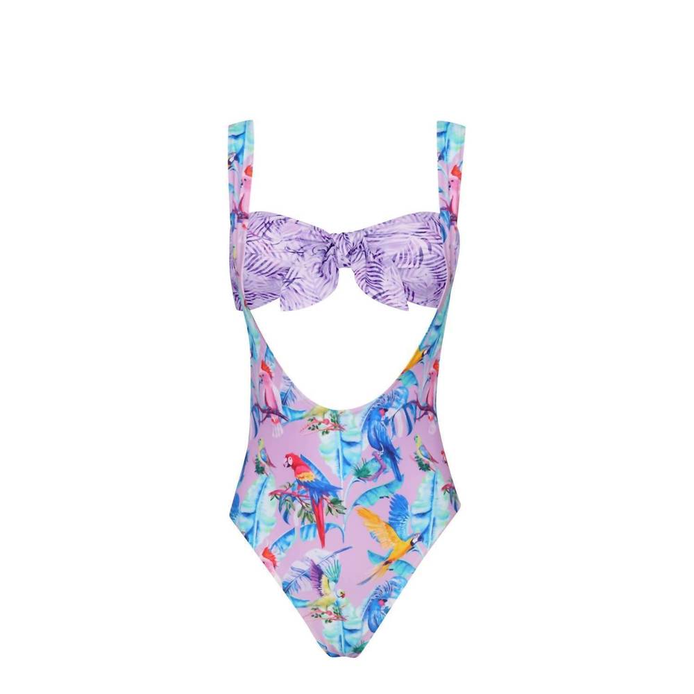 NEW LIA SAHARA women's jumper monokini in purple paradise